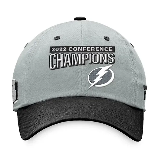 Бейсболка Tampa Bay Fanatics Gray/Black 2022 East Conf Champ