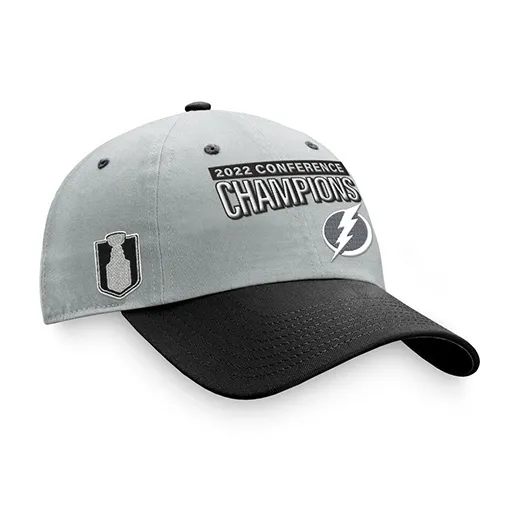 Бейсболка Tampa Bay Fanatics Gray/Black 2022 East Conf Champ