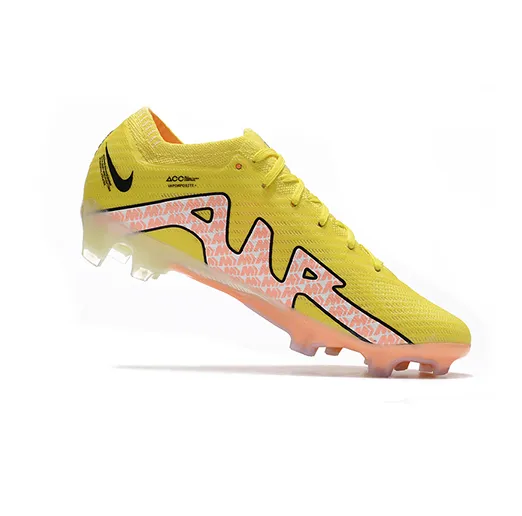 Бутсы Nike Air Zoom Mercurial Vapor 15 Elite FG желтые подростковые