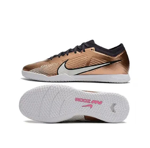 Футзалки NIke AIR ZOOM MERCURIAL золотистые