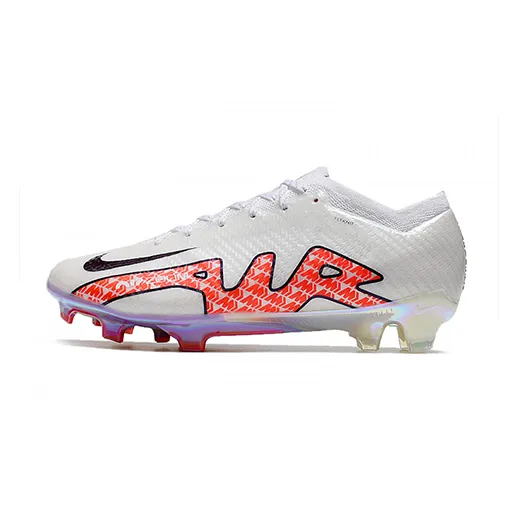Бутсы Nike Air Zoom Mercurial Vapor 15 Elite FG белые подростковые