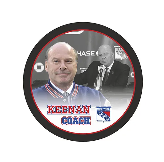 Шайба Игрок НХЛ KEENAN COACH Рейнджерс 1-ст.