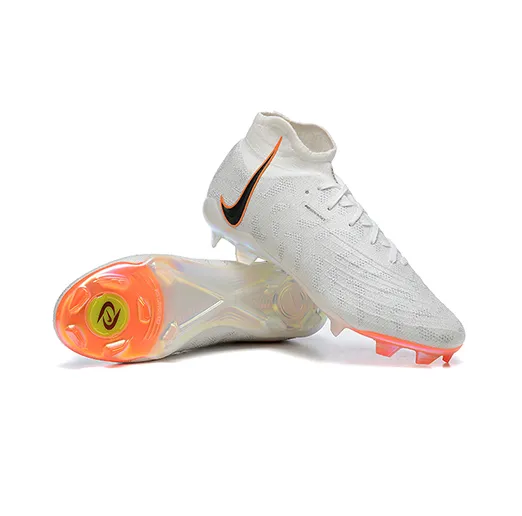 Бутсы Nike PHANTOM LUNA FG белые подростковые