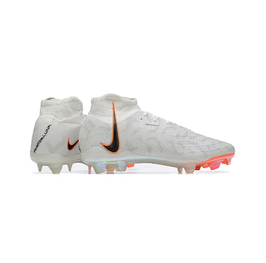 Бутсы Nike PHANTOM LUNA FG белые подростковые