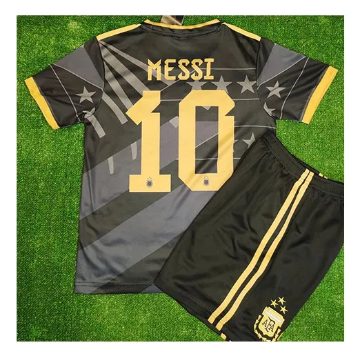 Форма подр. Аргентина MESSI черно-золотая