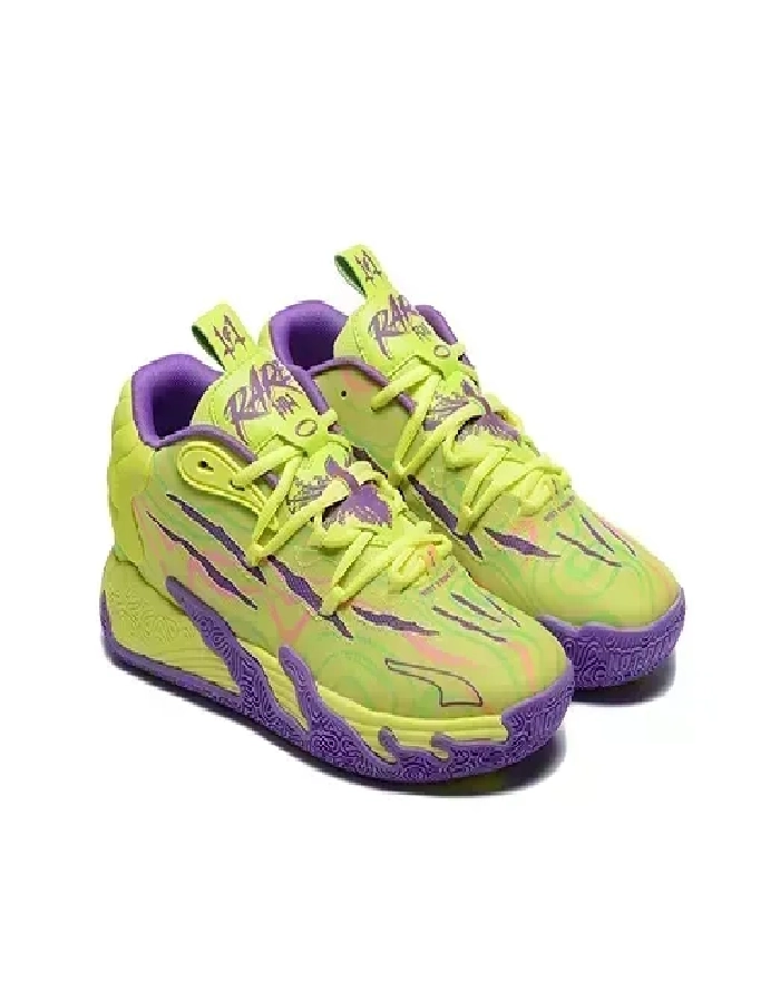 Кроссовки баскетбольные PUMA MB.03 LAMELO BALL Yellow/Purple