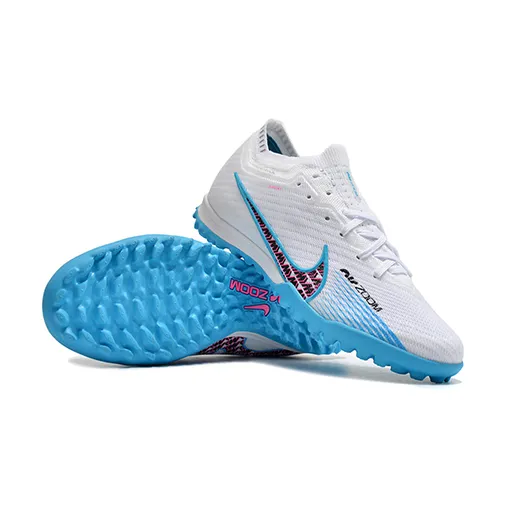 Сороконожки NIKE AIR ZOOM MERCURIAL VAPOR XV ELITE бело-голубые
