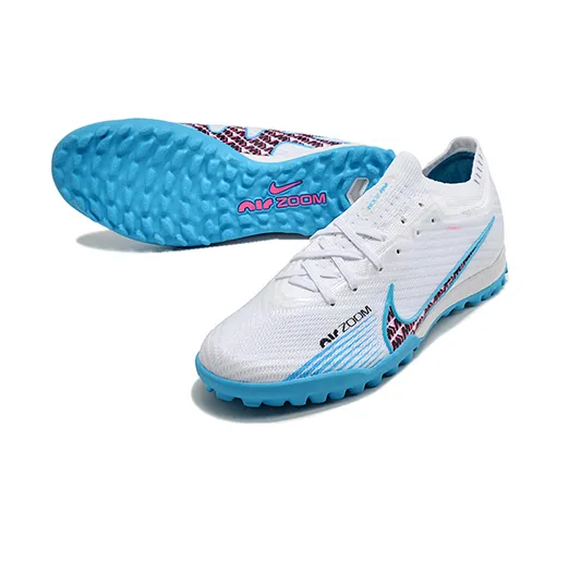 Сороконожки NIKE AIR ZOOM MERCURIAL VAPOR XV ELITE бело-голубые