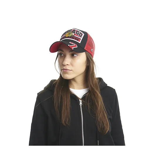 Бейсболка с сеткой  Chicago Blackhawks №7, арт. 31336