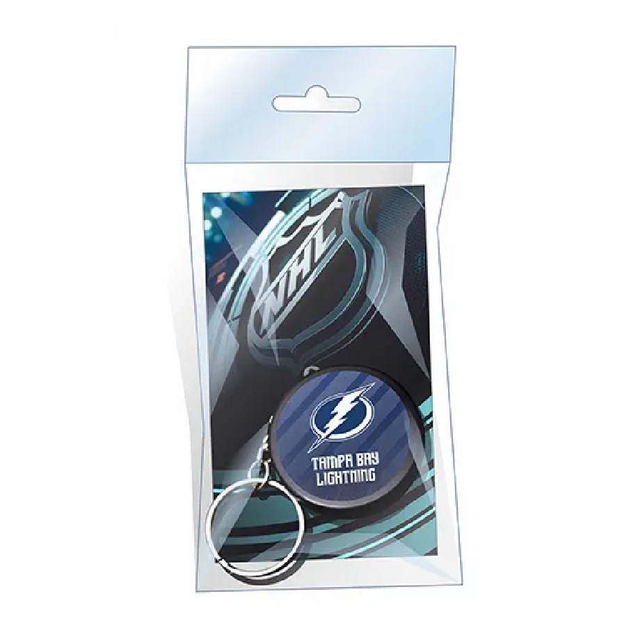Брелок мини-шайба Tampa Bay Lightning